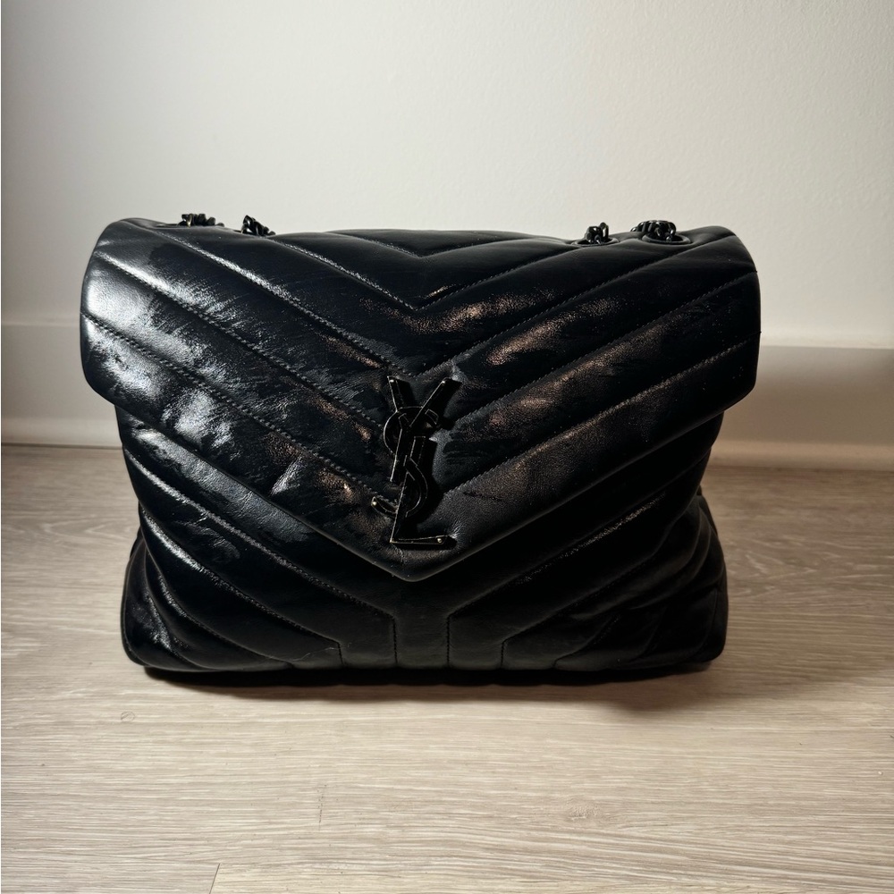 YSL medium Loulou bag.